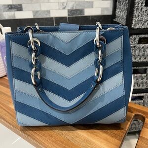 Michael Kors chevron handbag.  New but no tags.  Never used.